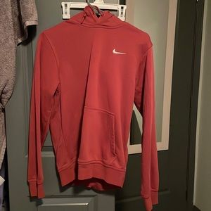Maroon Nike hoodie
